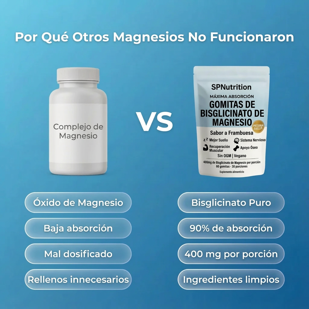 Magnesio Bisglicinato en Gomitas