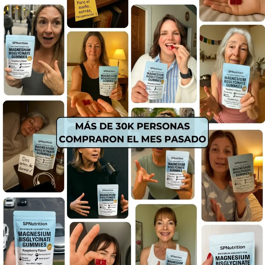Magnesio Bisglicinato en Gomitas